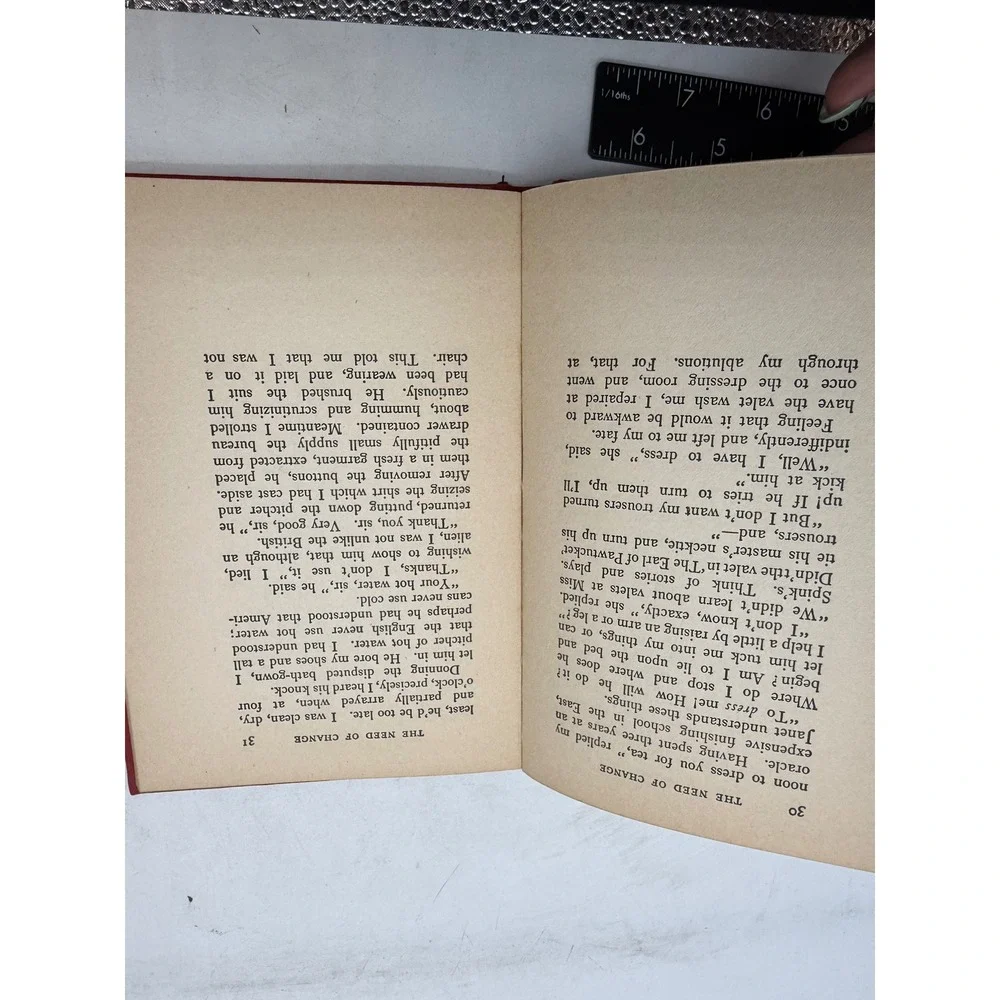 The Need of Change Julian Street 1909 Fifth Anniversary Edition Hardcover Book